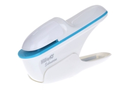 Mini Grampeador Sem Grampos, Branco BRILVIBERA