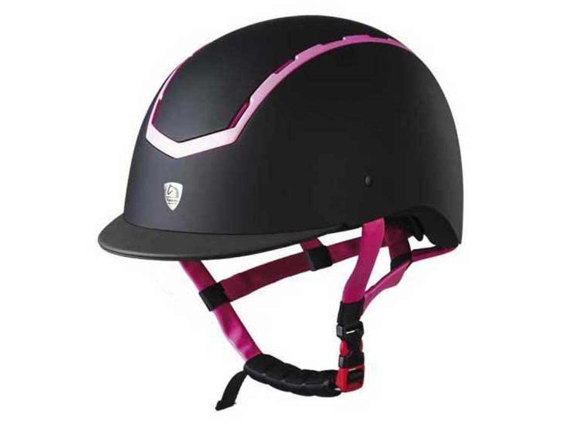 Capacete com Inserções Brilhantes Preto 58-60 Cmtattini