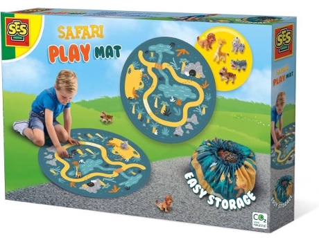 Tapete de Brincar  Safari Play Mat (Idade Mínima: 3 Anos - 30.3 x 4 x 20.1 cm)