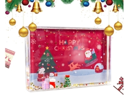 Molduras Decorativas De Natal Para Fotos, Decoração Festiva. Estável Na Borda De |