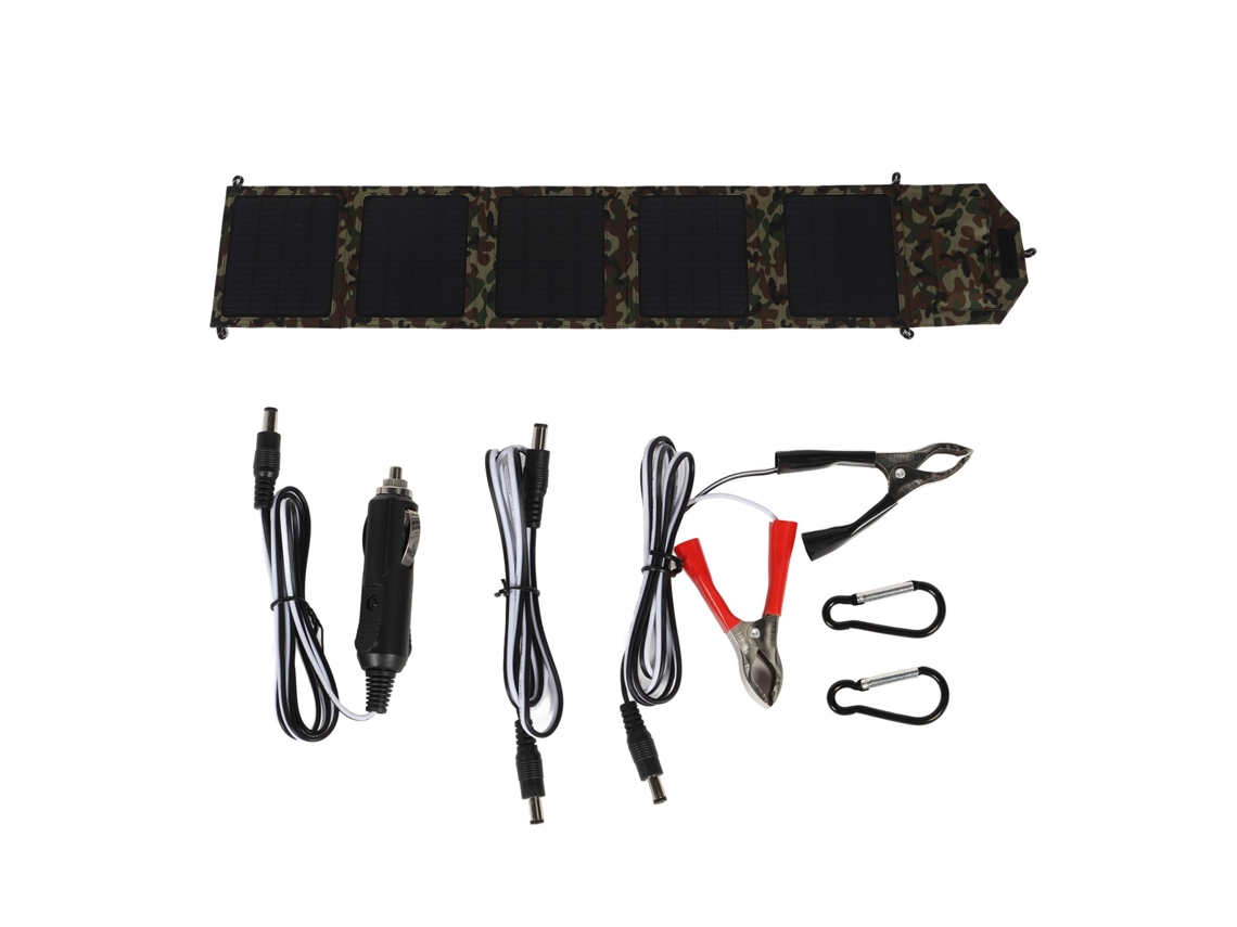 PAINEL Solar Portátil Plegável 50w com 2 Usb