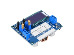 Laxiscreed Módulo De Conversão De Energia Variável Dc Ajustável Com Ecrã Lcd, 5.5-30v Para 0.5-30v