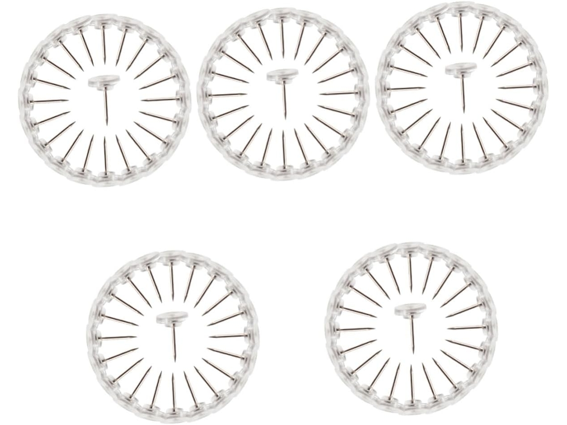 Tachinhas Transparentes Série 5 Para Quadros De Avisos, Escritório E