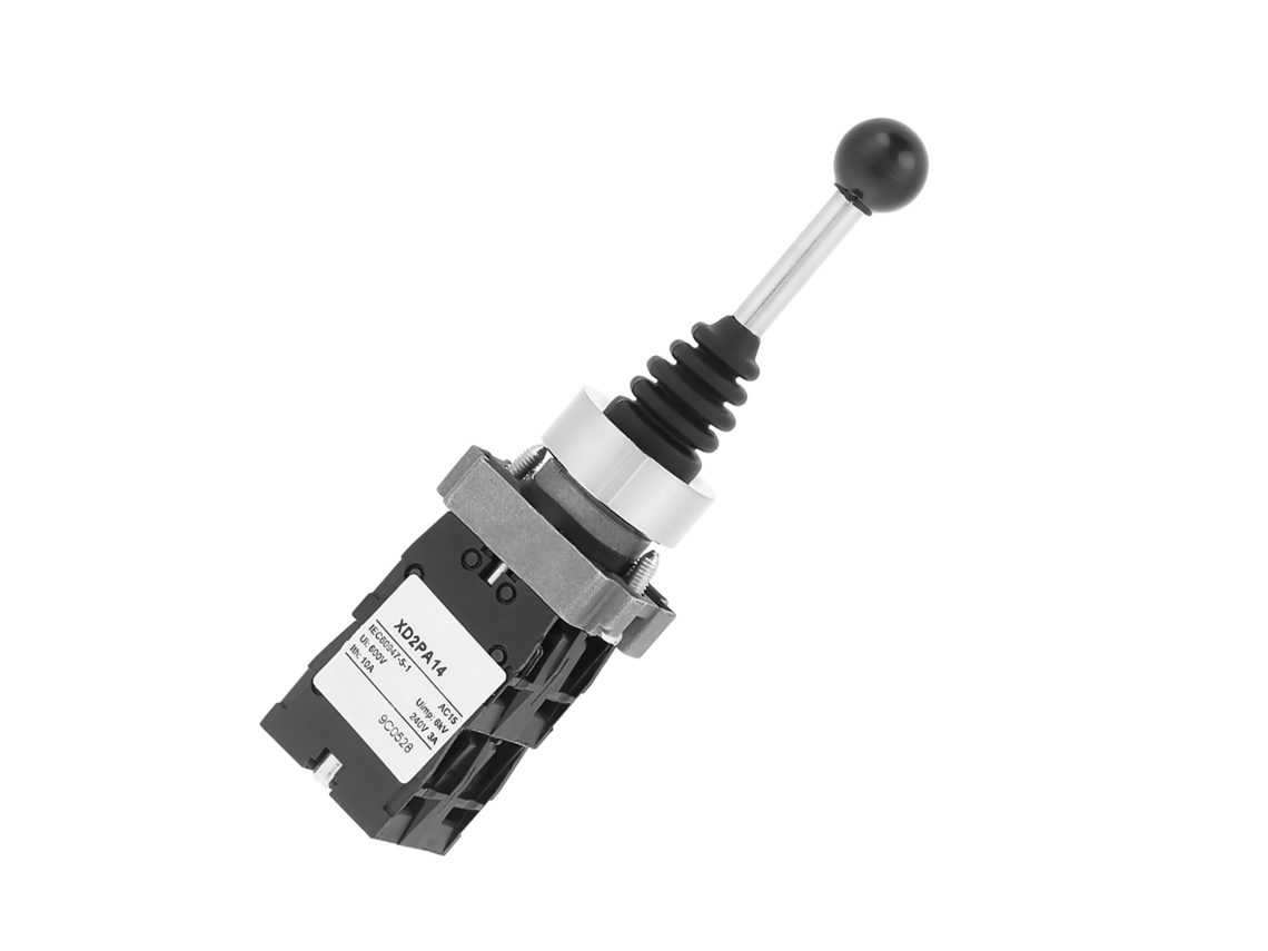 Joystick Switch Laxiscreed De 4 Posições Com Bloqueio E Contactos Normalmente Abertos Para Automação