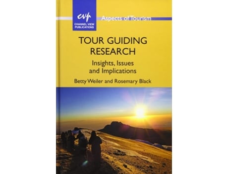 Livro Tour Guiding Research de Dr Betty Weiler e Rosemary Black (Inglês - Capa Dura)