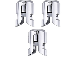 Parafuso de Champanhe Nova Line inox, preservador de espumantes