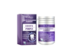 Clareador de Dentes LAXISCREED com Acabamento Roxo para Brilho e Branco Perfeito