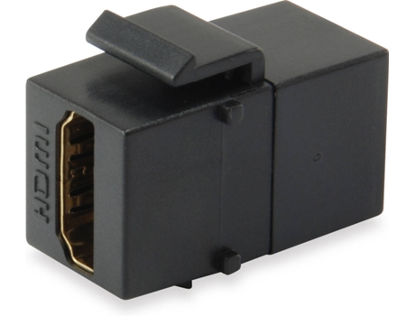 Adaptador EQUIP 769402 (HDMI-HDMI - Preto)