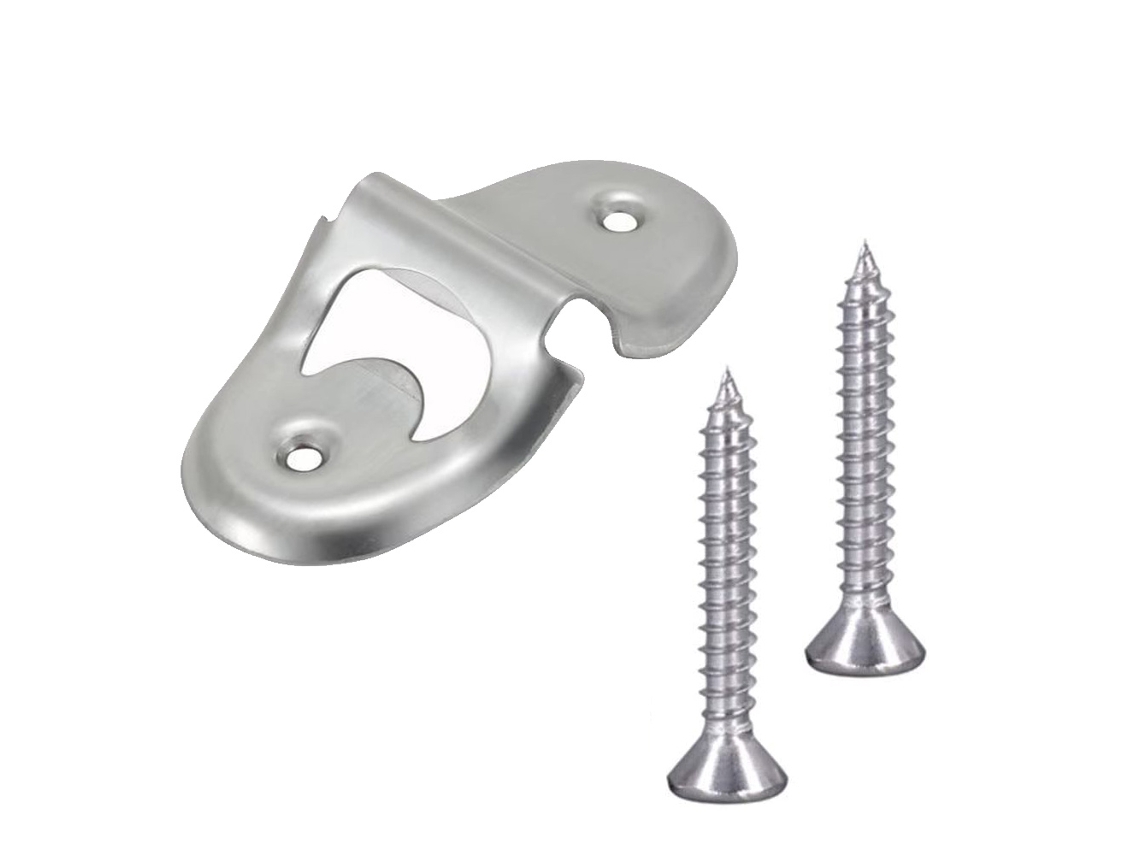 KOFIHETY Abridor De Garrafas De Parede, Estilo Vintage, Liga Industrial, À Prova De Ferrugem, Abertura Com Uma Mão, Fácil Instalação Em Qualquer Lugar, Qualida