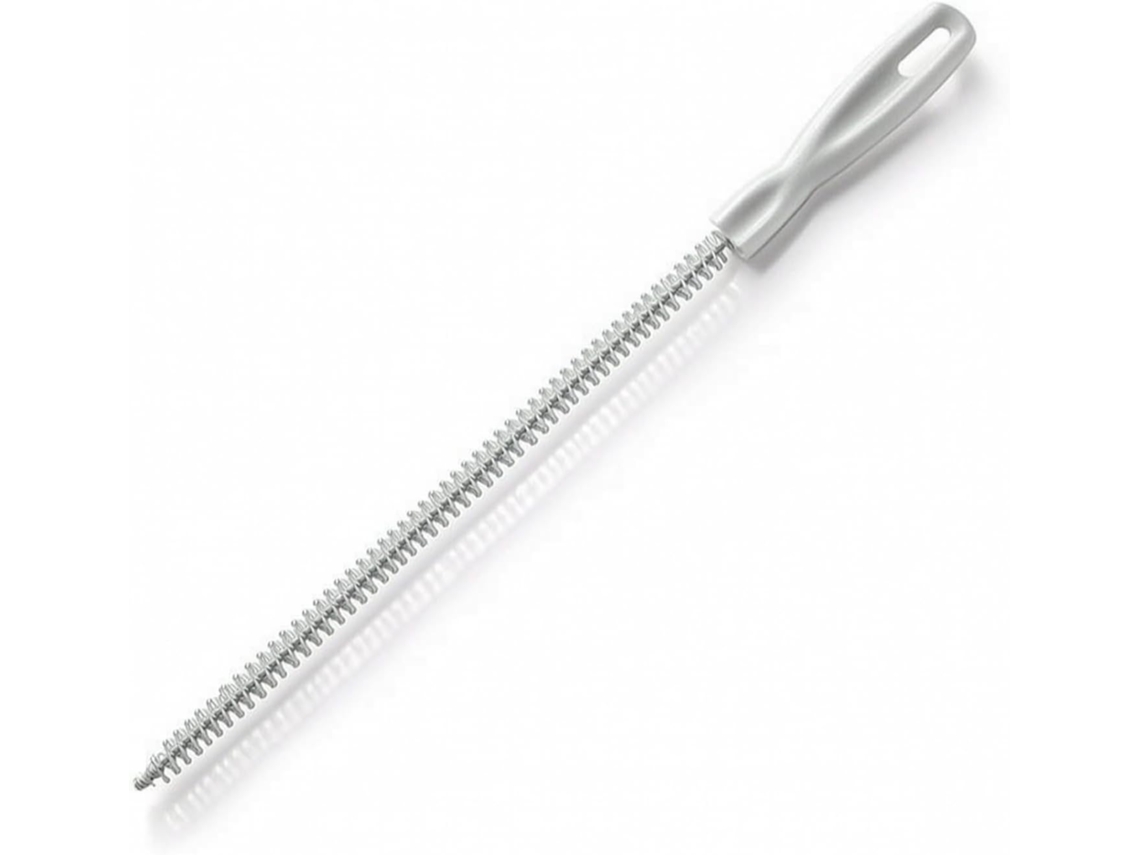 Escova De Limpeza Ralos, Escova Flexível Para Ralos, Escova Espiral Com Cerdas E Haste De Metal, Adequada Para Pias