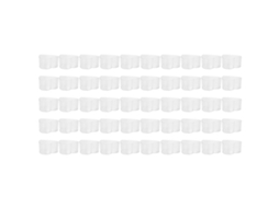 Moldes de Vela de Plástico Transparente Resistente Ao Calor Forma de Coração para Diy