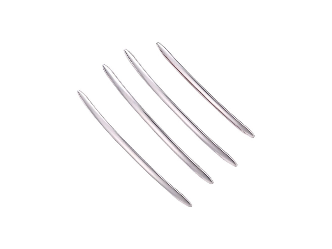 Conjunto de 4 Capas Cromadas em Aço Inoxidável para Puxadores de Porta Exterior para Série 5 F10 F18