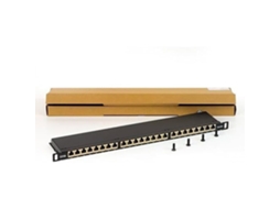 Patch Panel LINK Lkp6A24Sa Categoria 6A Blindagem Barra de Suporte de Cabos