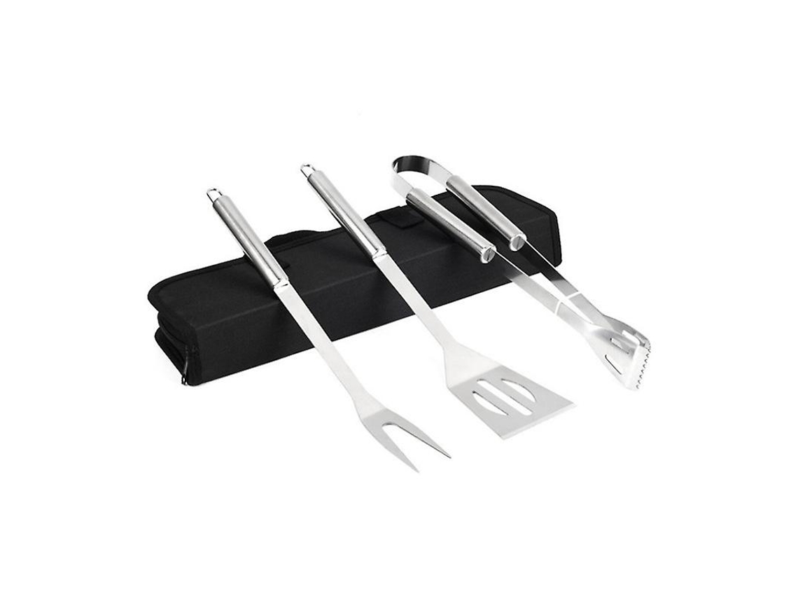 Conjunto Para Churrasco Com 3 Lâminas Aquaforge