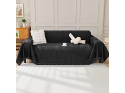 Capa Para Sofá Ostepdecor Para Sofás De 1/2/3/4 Lugares, 180 X 260 Cm, Manta Macia De Chenille, Protetor De As