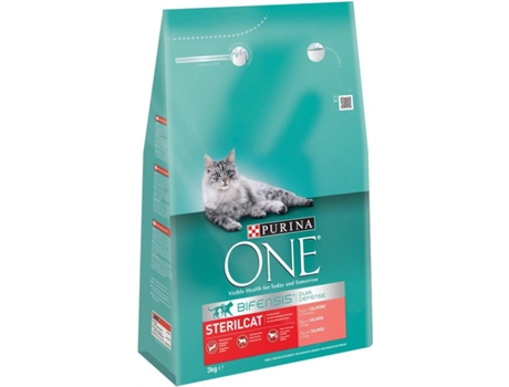 Ração para Gatos  (3 Kg - Seca - Adulto - Sabor: Salmão)