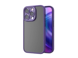 Lurelia Capa Iphone 14 Pro Tpu Pc Antichoque Roxo