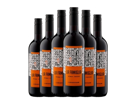 Vinho LA FAMIGLIA Rosso Venezia (0.75 L - 6 Unidades)