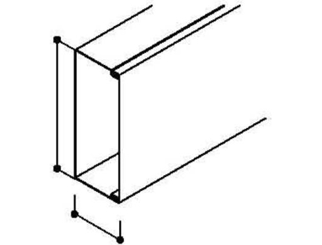 Canaleta para cabos Lkm 60150 60x150 galvanizada Obo Bettermann (6247148)
