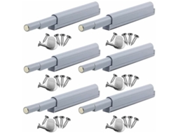 Fechaduras Magnéticas Com Abertura Por Pressão Para Armários E Janelas, Abrem/fecham Portas Com Um Único Toque 6 Peças