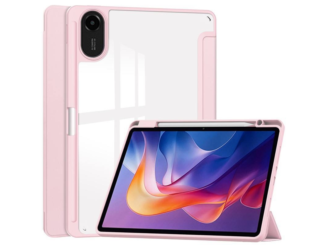 Capa Protetora De Acrílico Para Xiaomi Redmi Pad 2 11 Polegadas Com Suporte Caneta/rosa Tuotuo (2025)