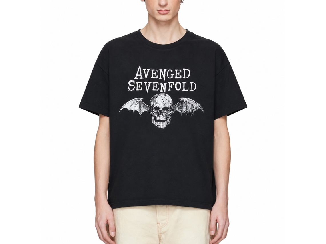 Avenged Sevenfold Death Bat Logo T-shirt Unisex Adults Size:xl