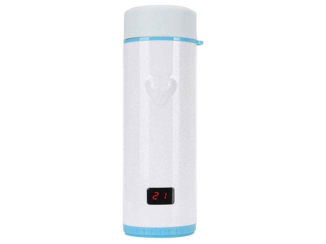 Caneca Laxiscreed Com Isolação A Vácuo E Display Digital Led Com Temperatura Em Três Cores
