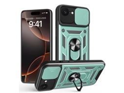 Capa Para Iphone 17e - Tampa Deslizante Para Câmera - Tpu Pc