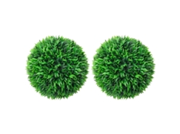 Artificial Boxwood Ball, Artificial Boxwood Balls Vidaxl Verde Polietileno (47 Cm)