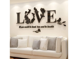 Adesivos De Parede 3d Decoração Interior Casa Pegatinhas Arte Parede Quarto Sala De Estar Fundo Mural