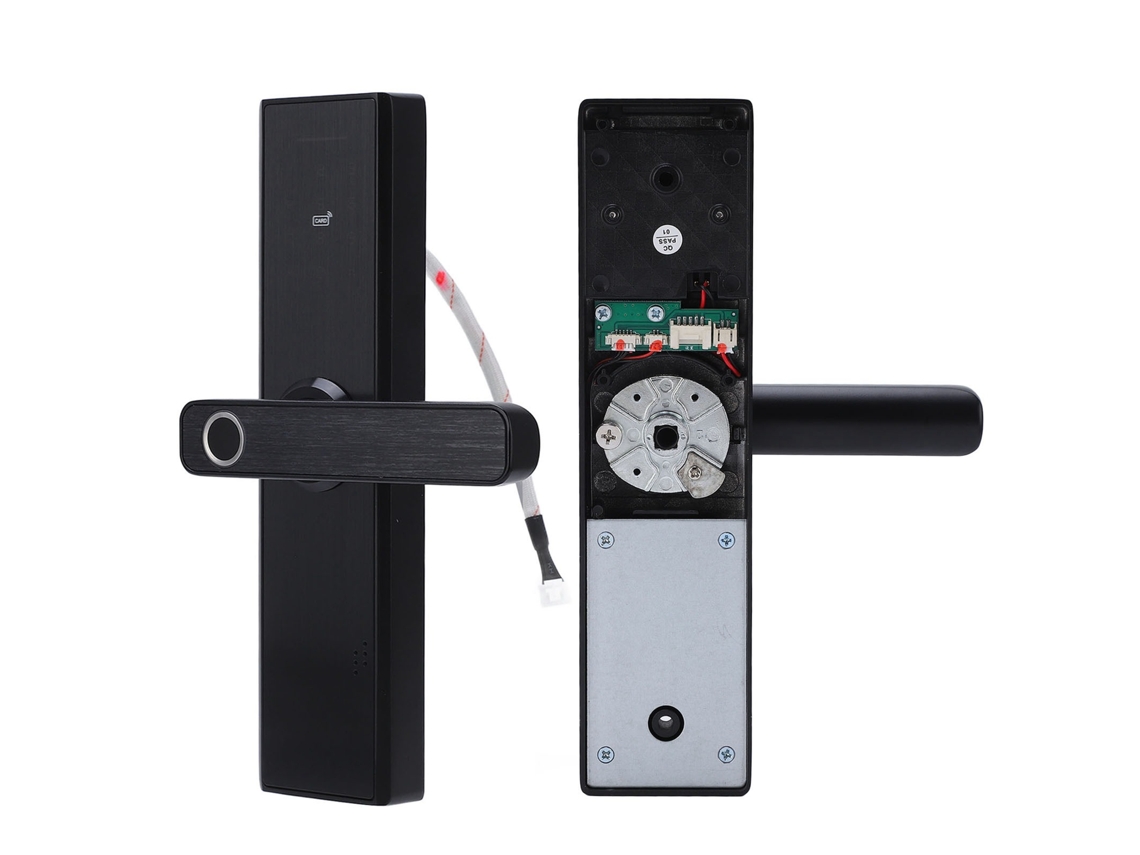Fechadura Wifi Inteligente Laxiscreed Com Controlo Remoto, Impressão Digital E Senha De Segurança