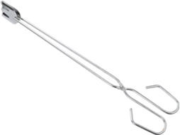 Pinça Para Churrasco Cromada Yardwe De 5 Peças, Pinça Longa E Ergonômica, Utensílio Portátil Para Grelhar Em Atividades