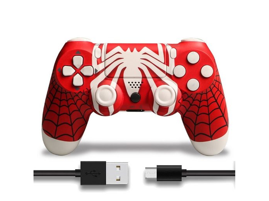 Comando PS4 KINSI Kinsi Dualshock (Wireless - Vermelho)