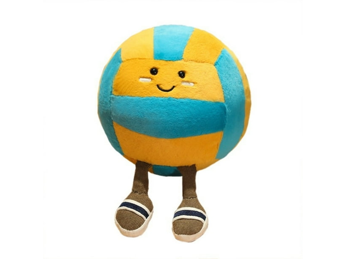 Pelúcia Jellycat Sport De Vôlei Praia Alta Qualidade, 26 Cm, Brinquedo Fofo Amuseables (yh) -aquaforge