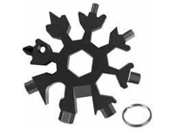 Ferramenta Multifuncional Snowflake 18 Em 1, Chave De Fenda Snowflake, Ferramenta Poderosa