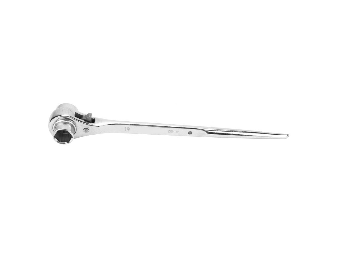 Chave de Boca Ratchet com Soquete Cauda Pontuda 19 22mm | S/MARCA