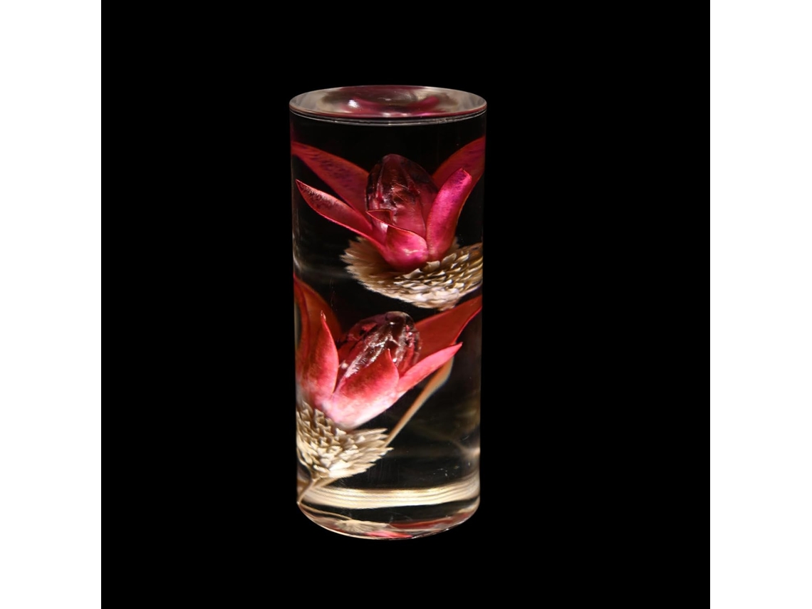 Luminária De Mesa Dioche Flower Em Acrílico Ambiente Elegante Para Quarto Com Interruptor Toque E Carregamento Usb