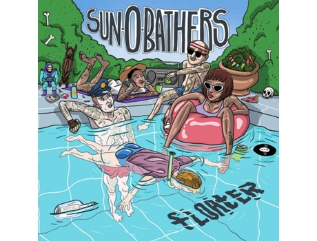 Vinil Floater, Sun-0-bathers Morning Wood Records Thousand Islands Records