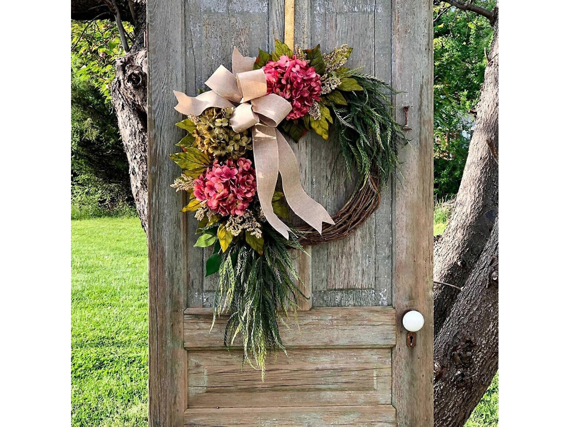 Omni corona de Natal de 40cm para Porta Principal Decoração Interior e Exterior de Natal