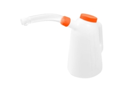 Recipiente Para Ferramentas - 5l - Laranja - Pe Resistente - Bico Flexível, Para Uso Em Jardinagem Doméstica, Manutenção E Trabalhos Exteriores
