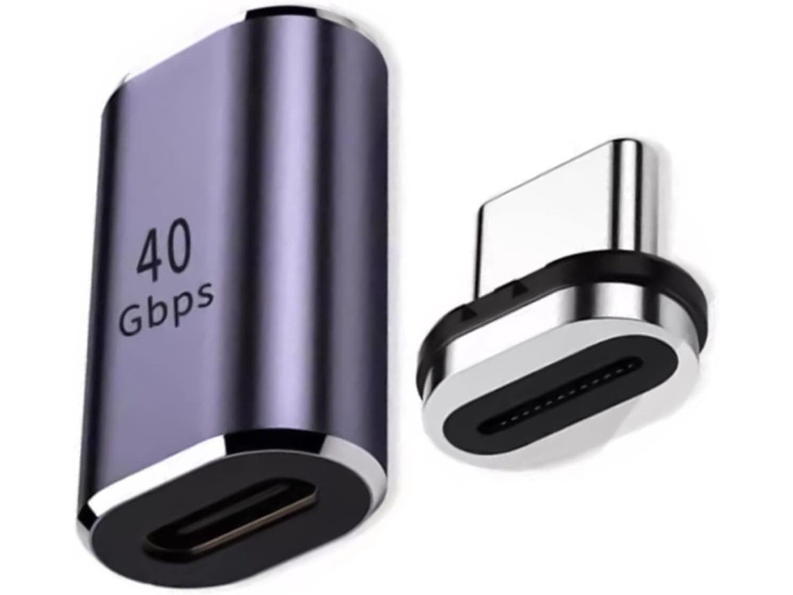 Adaptador De Carregamento Rápido Usb Tipo-c Micro 100 W Com Conector
