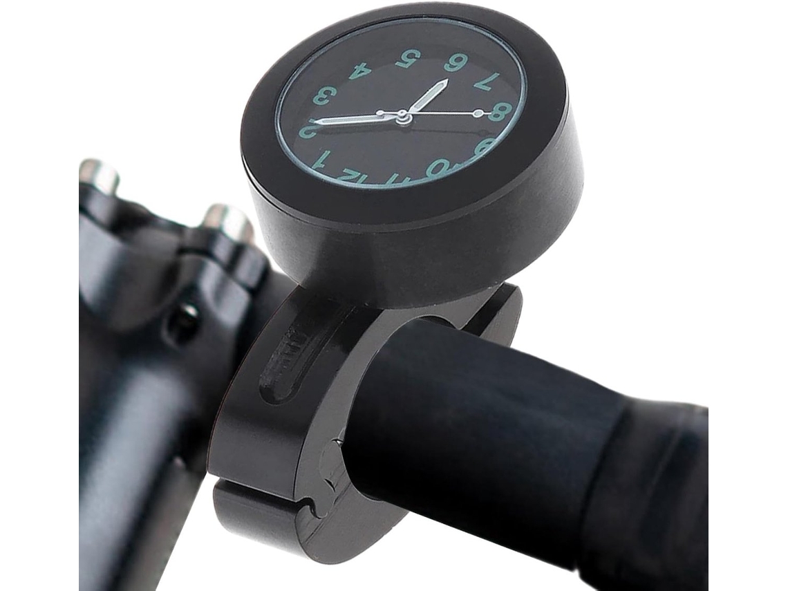 Relógio Infantil para Bicicleta, À Prova D'água, para Guidão 44 Mm, Preto AQUAFORGE
