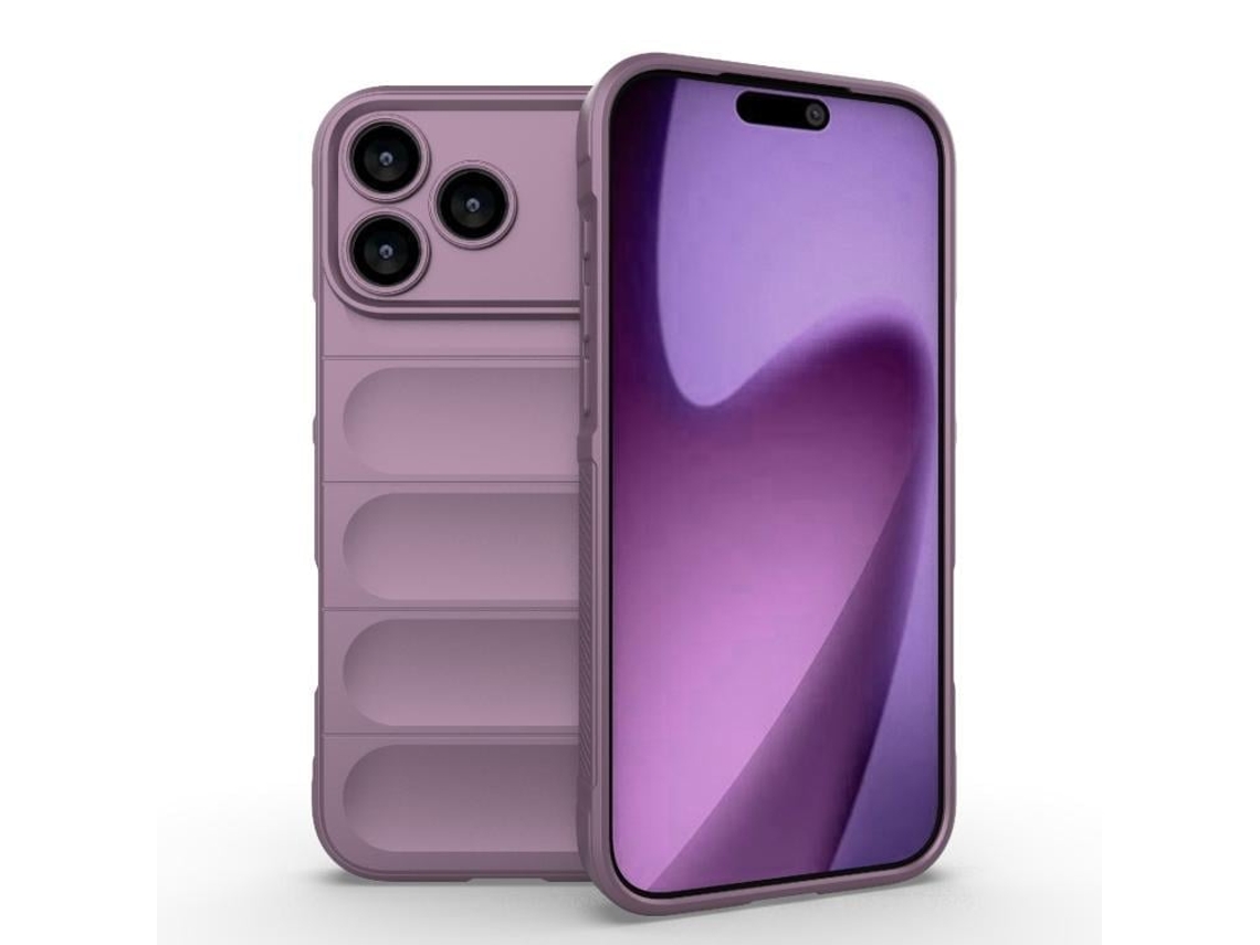 Capa Magic Shield Para Iphone 17 Pro Max - Tpu Com Forro Aveludado E Proteção Anti-quedas