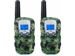 Rádio comunicador camuflado - Longo alcance 3 km, 2 unidades sgks-aquaforge