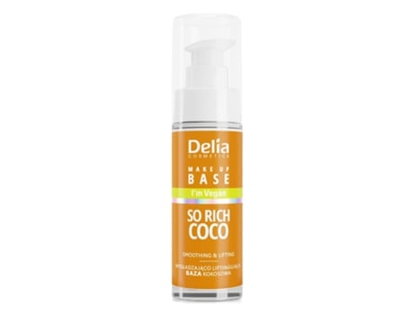 Professional Vegan Smoothing Lifting Primer Rich Cocoa Infusion, 30ml Delia