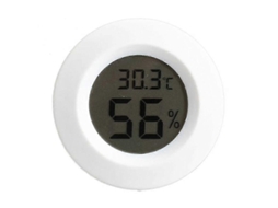 Mini Higrômetro E Termômetro Digital Celsius Dt Nostalgia88 (branco)