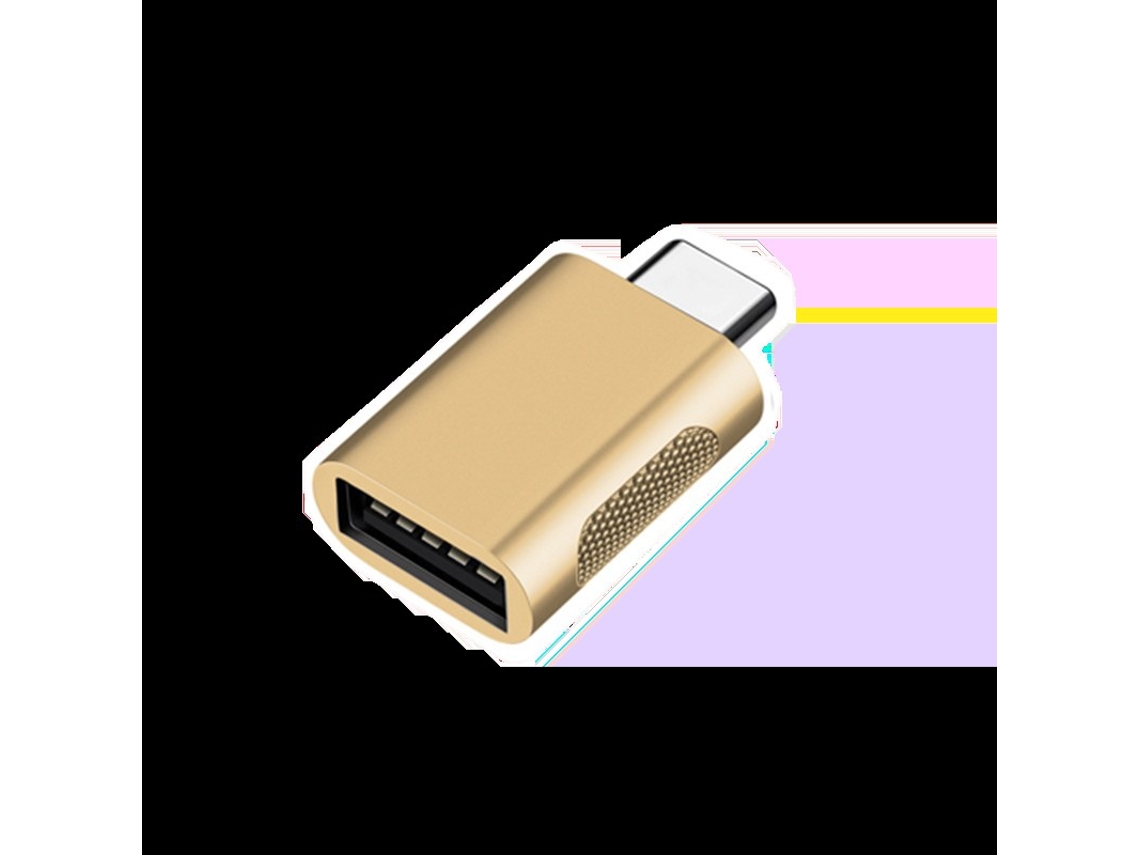 Adaptador Exclusivo Ouro Usb C Compatível Com Usb 3.2 10 Gbps