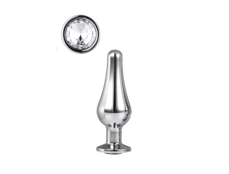 Plug Anal DREAM TOYS Gleaming Love (Prateado - Ø 2,9 cm)