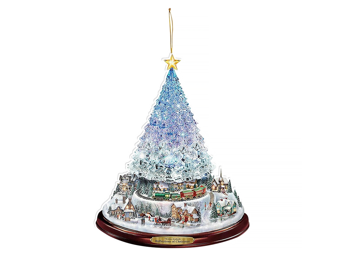 Laxiscreed Luminária Led De Resina Para Decoração Natal E Árvores De Festas