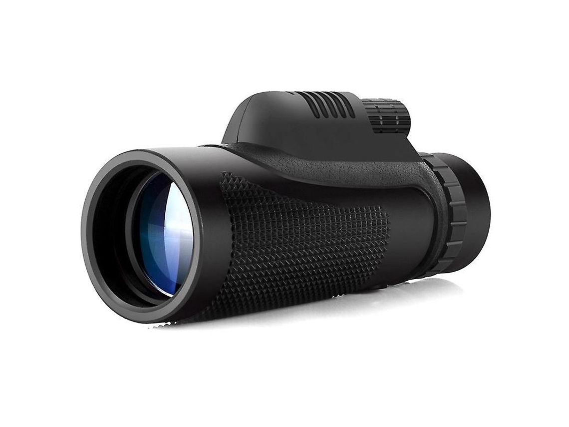 Telescópio Monocular 12x50 Ip68 Bak4 Prisma Adaptador Smartphone Tripé Atividades Ao Ar Livre Preto Bestvite